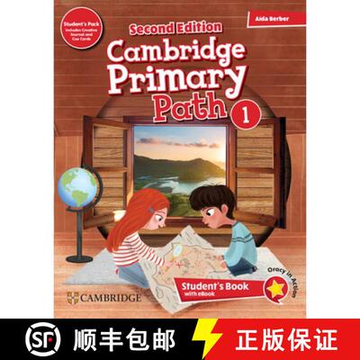 【3-4周达】精装 Cambridge Primary Path Level 1 Student's Book with My Creative Journal, Cue Cards and... [9781009798532]