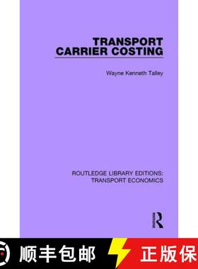 【3-4周达】TRANSPORT CARRIER COSTING (RLE TRAN [9781138680050]