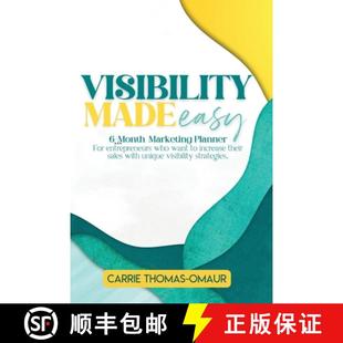 Easy 9781088118108 Visibility Planner Made Marketing 预订 Month