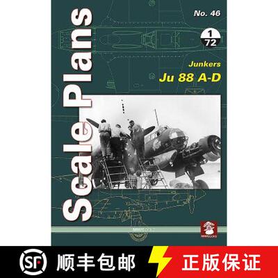【3-4周达】Scale Plans 46: Junkers Ju 88 A-D [9788365281944]