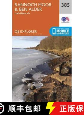 【3-4周达】Rannoch Moor and Ben Alder [9780319246313]