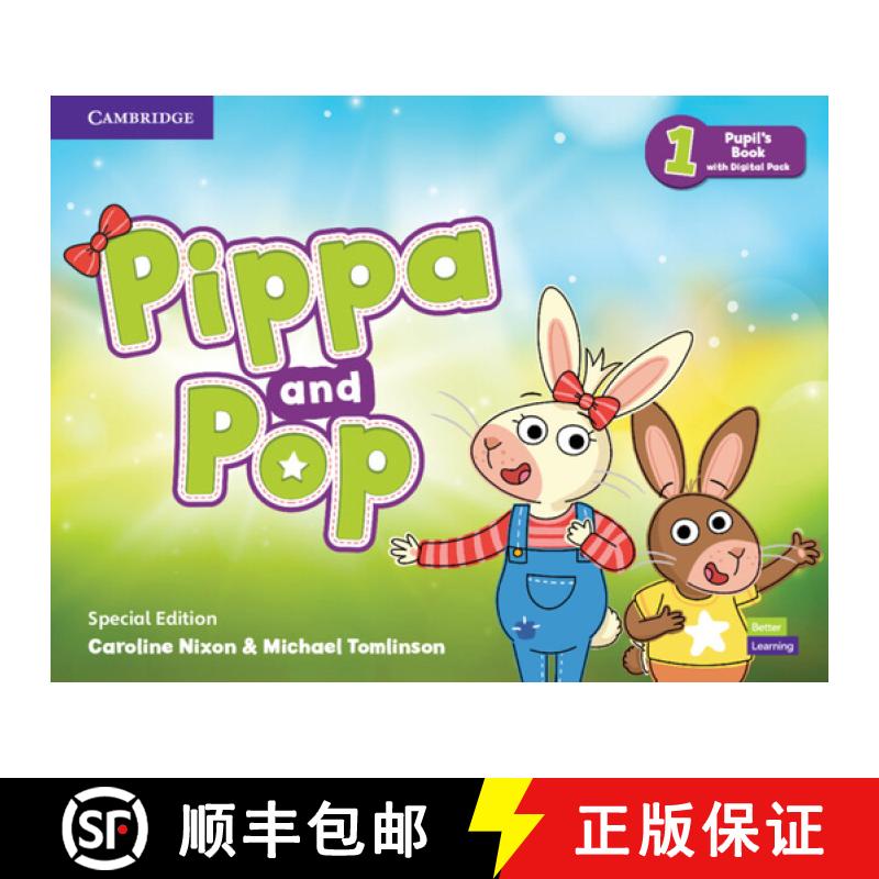 【3-4周达】Pippa and Pop Level 1 Pupil's Book with Digital Pack Special Edition [9781108969871]