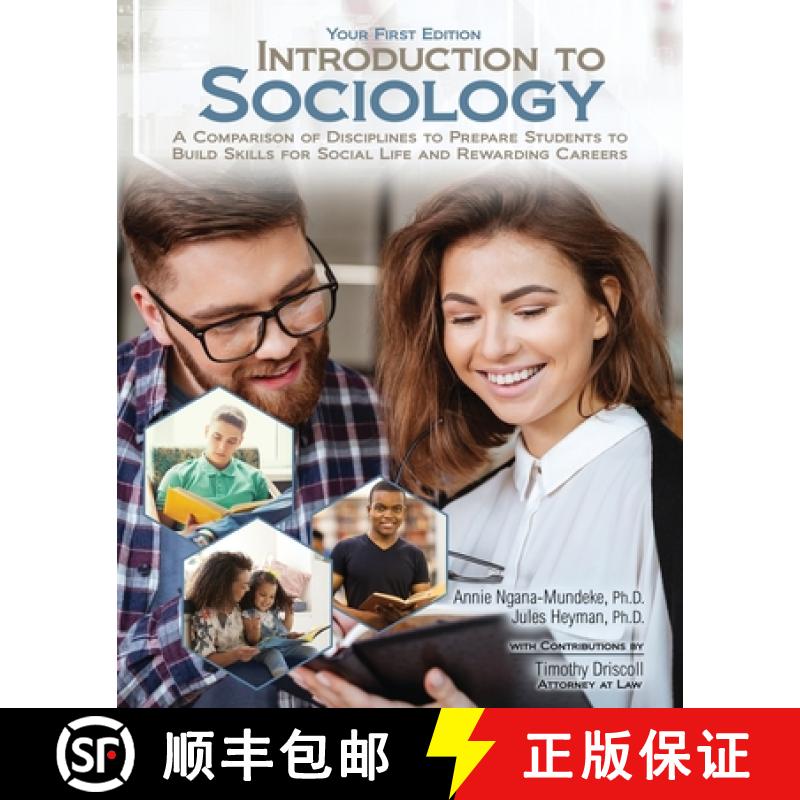【2-3周达】Introduction to Sociology Your First Edition: A Comparison of Disciplines to Prepare Stude... [9781524967932]