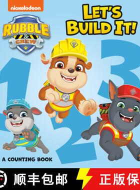 【3-4周达】Let's Build It! a Counting Book (Paw Patrol: Rubble & Crew) [9798217025008]