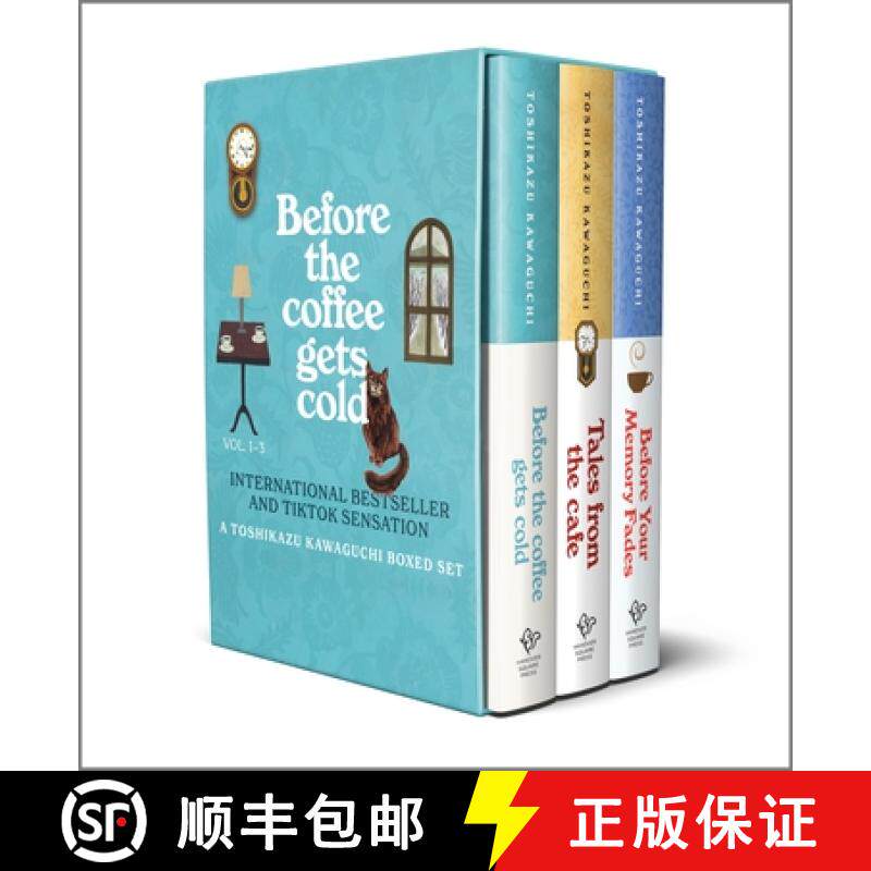 精装 Before the Coffee Gets Cold 3-Book Box Set: A Toshikazu Kawaguchi Book Set [9781335080080] - 实物图