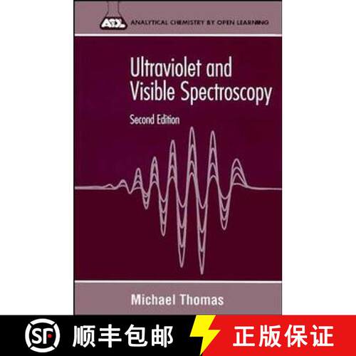 【3-4周达】Ultraviolet & Visible Spectroscopy 2E (Acol) (Paper) [Wiley化学化工] [9780471967439]