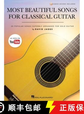 【3-4周达】Most Beautiful Songs for Classical Guitar [9798350114300]