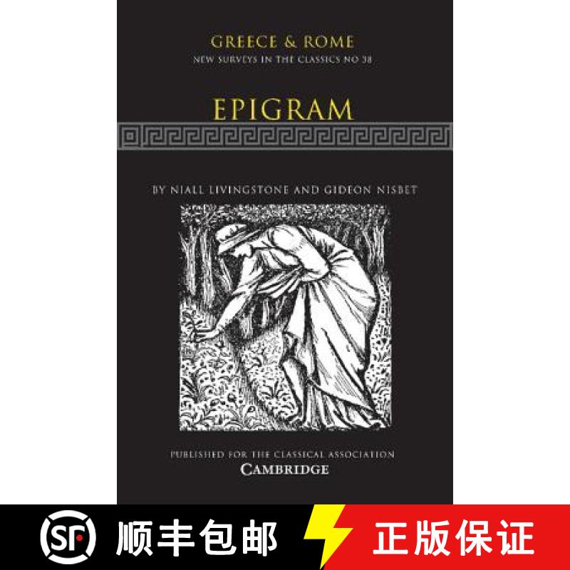 【3-4周达】Epigram: Volume 38 [9780521145701]