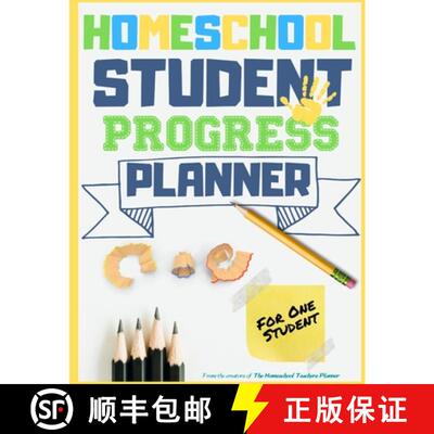 【3-4周达】Homeschool Student Progress Planner: A Resource for Students to Plan, Record & Track their... [9781922453860]