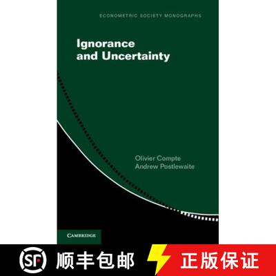 【3-4周达】Ignorance and Uncertainty: - Ignorance and Uncertainty [9781108434492]