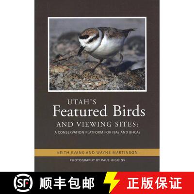 【3-4周达】Utah's Featured Birds and Viewing Sites [9781607029366]