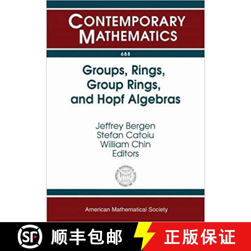 【4周达】Groups, Rings, Group Rings, and Hopf Algebras [9781470428051]