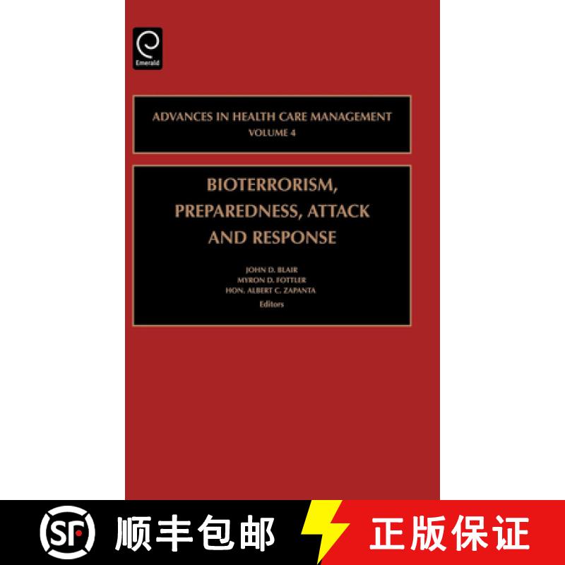 【3-4周达】Bioterrorism Preparedness, Attack and Response [9780762311057]
