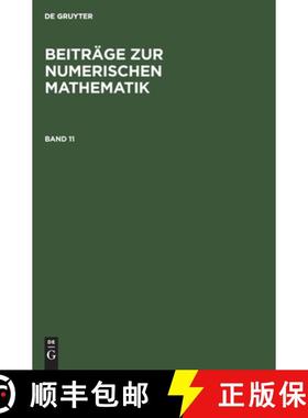 【3-4周达】Beitrage Zur Numerischen Mathematik. Band 11 [9783486271119]
