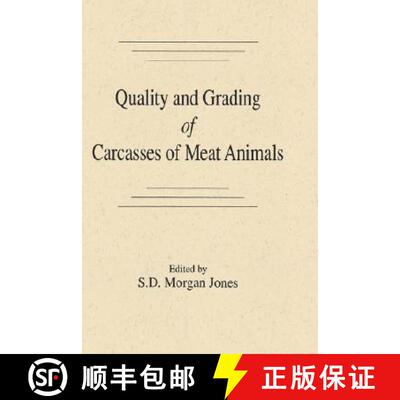 【3-4周达】Quality and Grading of Carcasses of Meat Animals [9780849350238]