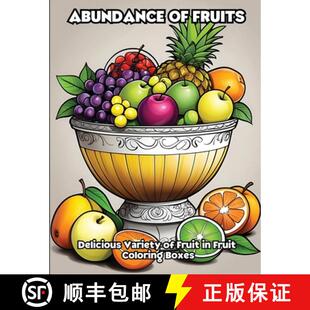 Boxes fruits Fruit Variety Delicious 9798869194701 预订 Coloring Abundance