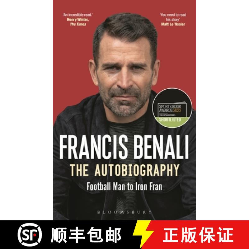 【3-4周达】Francis Benali: The Autobiography: Shortlisted for the Sunday Times Sports Book Awards 2022 [9781472986825]