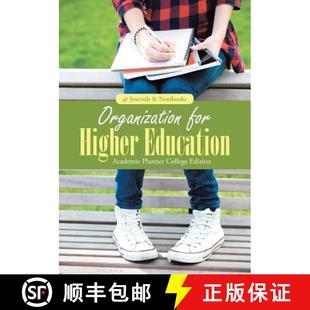 【3-4周达】Organization for Higher Education. Academic Planner College Edition. [9781683266785]
