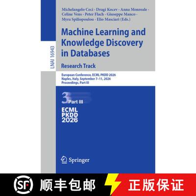 【3-4周达】Machine Learning and Knowledge Discovery in Databases. Research Track: European Conference... [9783032376633]