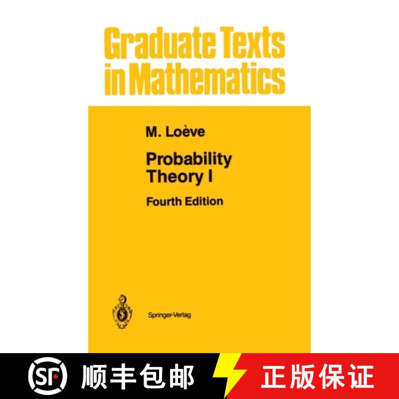 【4周达】Probability Theory I [9780387902104]