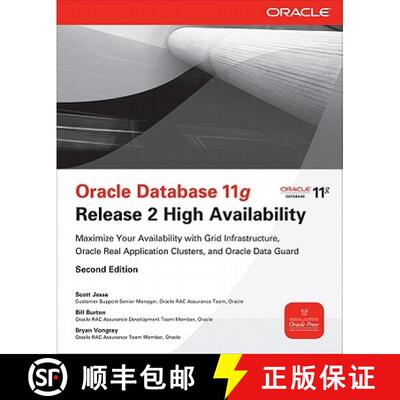 【3-4周达】Oracle Database 11g Release 2 High Availability: Maximize Your Availability with Grid Infr... [9780071752084]