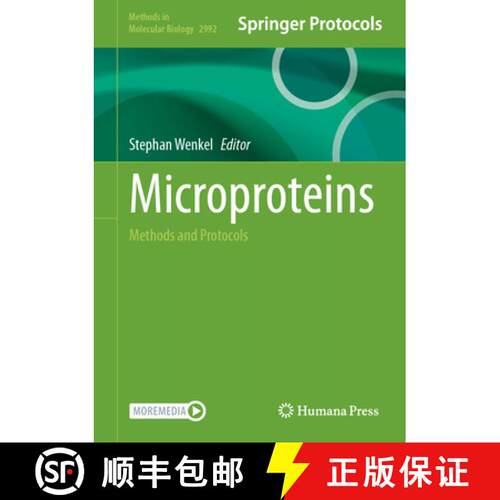 【3-4周达】精装 Microproteins : Methods and Protocols [9781071650127]