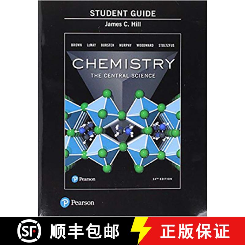 现货 Study Guide for Chemistry: The Central Science [9780134554075]