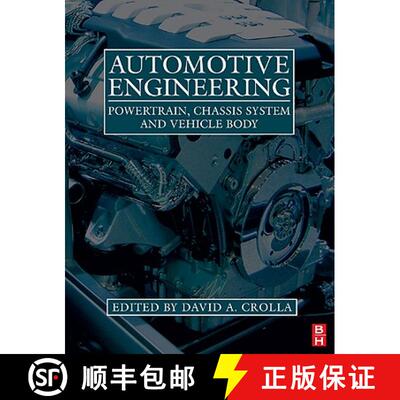 预订 精装 Automotive Engineering: Powertrain, Chassis System and Vehicle Body [9781856175777]
