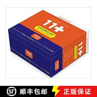 【3-4周达】Foxton's 700 Vocabulary Flash Cards for the 11 Plus Exam with Synonyms & Antonyms [9781911481416]