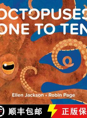 【3-4周达】Octopuses One to Ten [9781481431828]