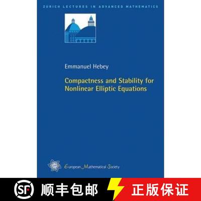 预订 Compactness and Stability for Nonlinear Elliptic Equations [9783037191347]