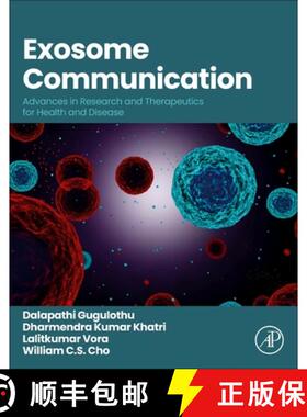 【3-4周达】Exosome Communication: Advances in Research and Therapeutics for Health and Disease [9780443290527]