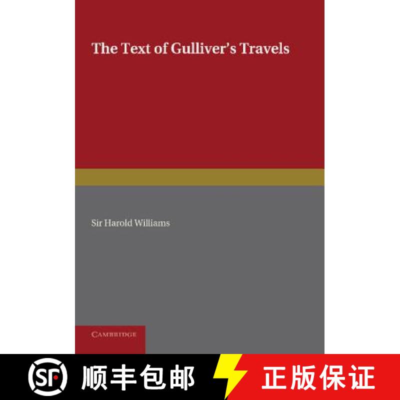 【3-4周达】The Text of Gulliver's Travels [9781107623545]