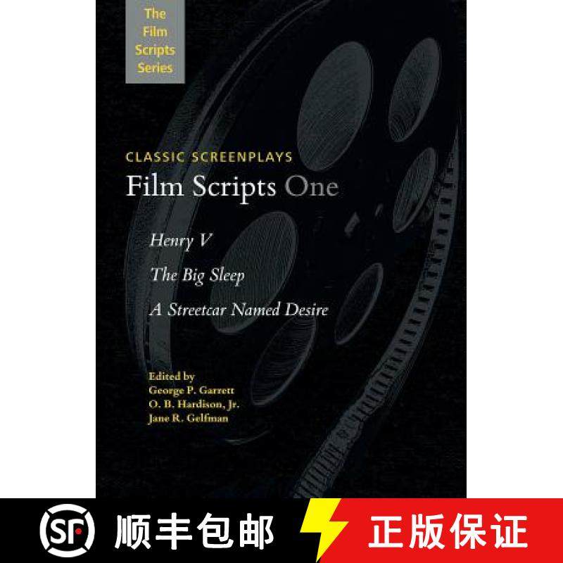 预订 Film Scripts One : Henry V, The Big Sleep, A Streetcar Named Desire [9781480342033]