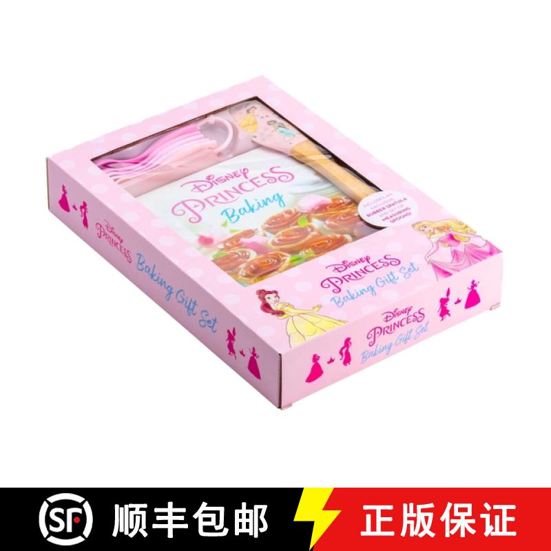 【3-4周达】Disney Princess Baking Gift Set Edition: 60+ Royal Treats Inspired by Your Favorite Prince... [9781647226800]