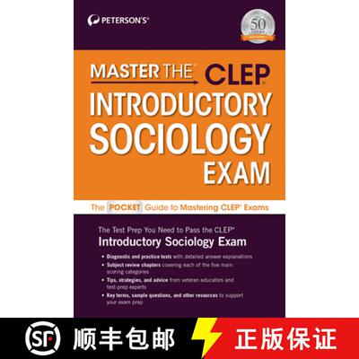 【3-4周达】Master The(tm) Clep(r) Introductory Sociology Exam [9780768946017]
