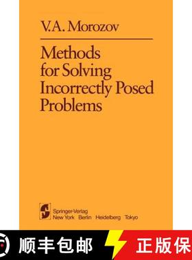 【3-4周达】Methods for Solving Incorrectly Posed Problems [9780387960593]