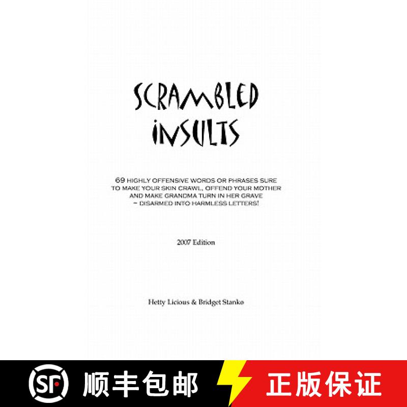 【3-4周达】Scrambled Insults [9781419667268]