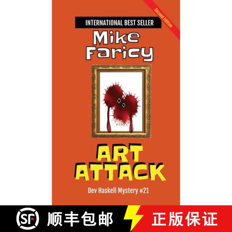 【3-4周达】Art Attack:  Dev Haskell - Private Investigator Book 21, Second Edition [9781962080316]