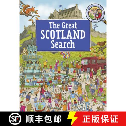 【3-4周达】The Great Scotland Search: A Search and Find Adventure [9781782509189]