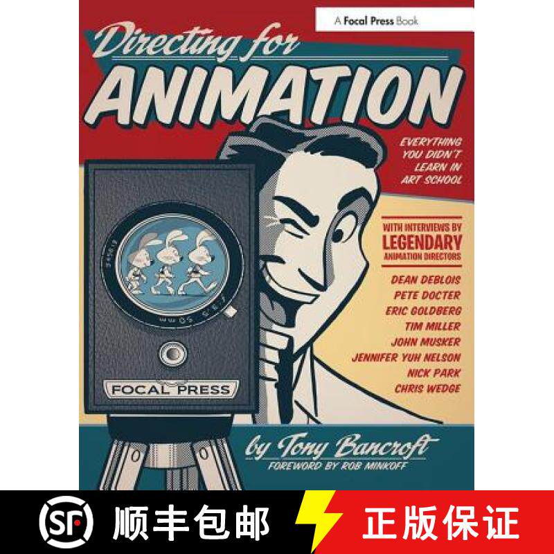 【3-4周达】Directing for Animation: Everything You Didn't Learn in Art School [9780240818023]