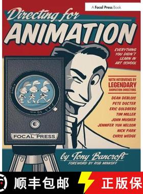 【3-4周达】Directing for Animation: Everything You Didn't Learn in Art School [9780240818023]