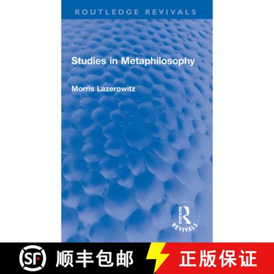 【3-4周达】Studies in Metaphilosophy [9781032049625]