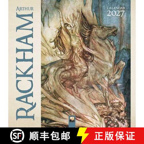 【3-4周达】Arthur Rackham Wall Calendar 2027 (Art Calendar) [9781806940059]