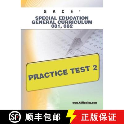 【3-4周达】Gace Special Education General Curriculum 081, 082 Practice Test 2 [9781607871965]