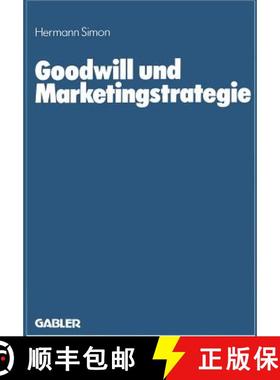 【3-4周达】Goodwill Und Marketingstrategie [9783409136037]