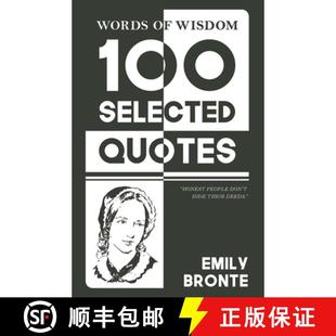 【3-4周达】Words Of Wisdom: 100 Selected Quotes by Emily Bronte with Beautiful Illustrations [9789363971189]