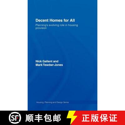 【3-4周达】精装 Decent Homes for All : Planning's Evolving Role in Housing Provision [9780415274463]