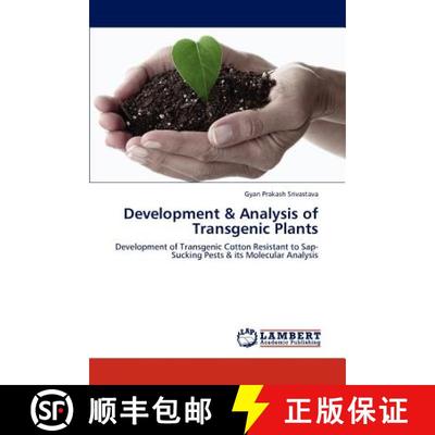 预订 Development & Analysis of Transgenic Plants [9783848419715]