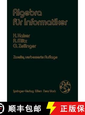 【3-4周达】Algebra Für Informatiker [9783211818916]